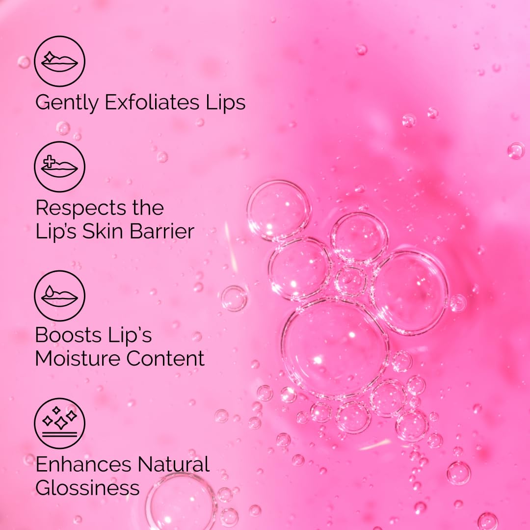 PHA 5% Exfoliating Lip Serum – Overnight Lip Treatment, 15 mL