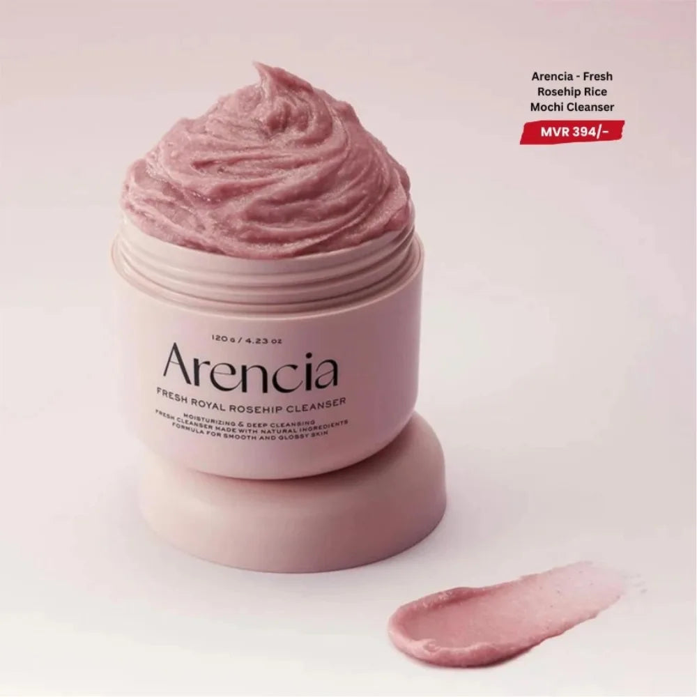 Arencia Rice Mochi Facial Cleanser 120 grams