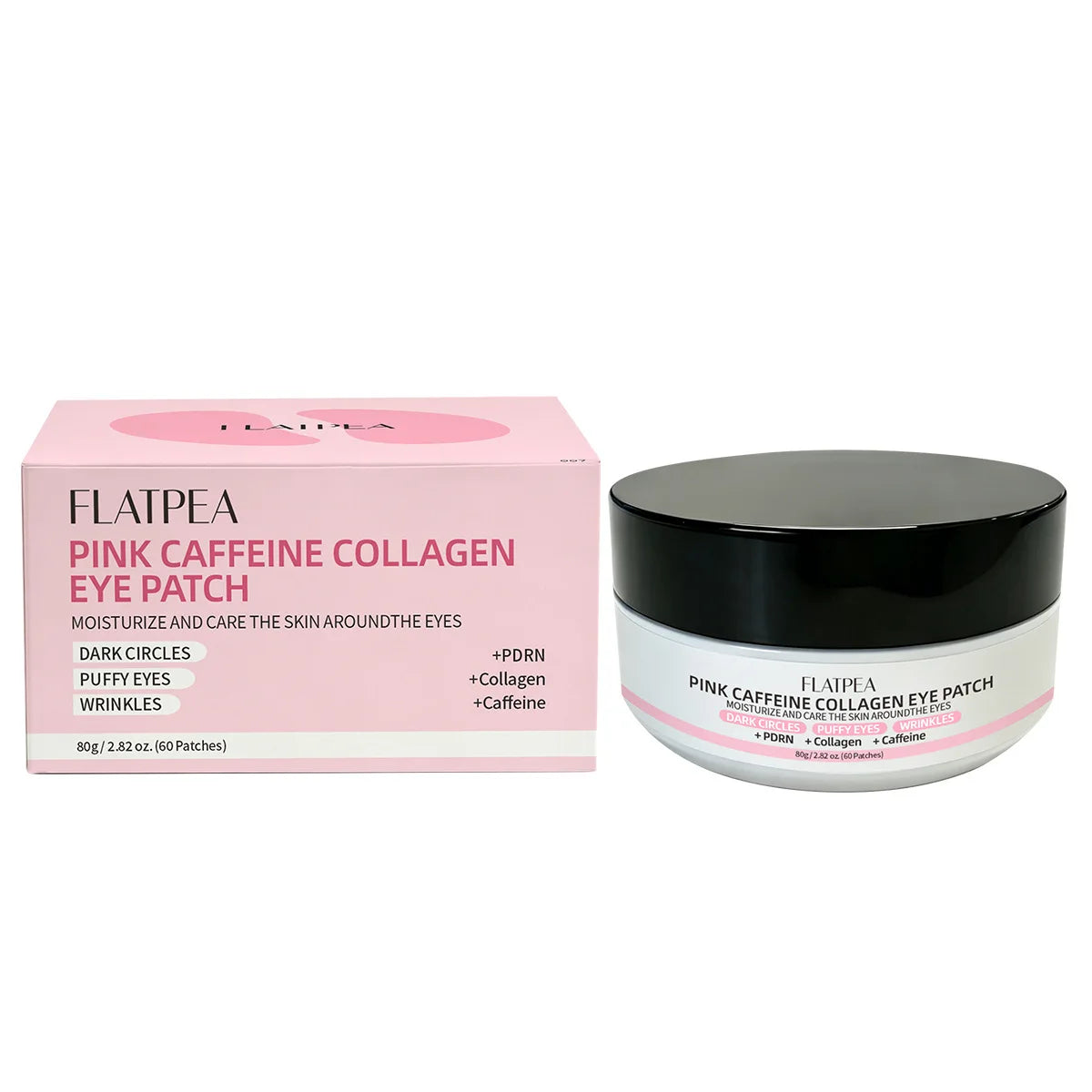 Pink Collagen & Caffeine Under-Eye Patches