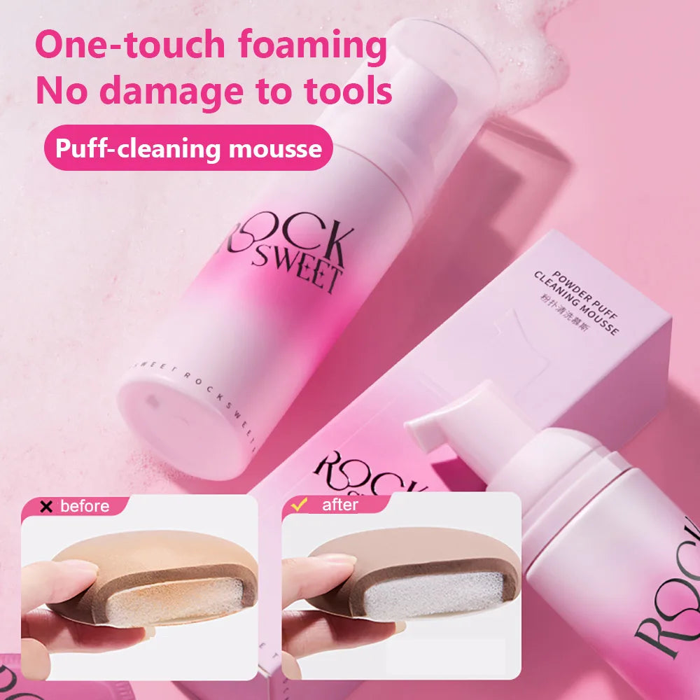 Waterless Makeup Brush Cleaning Foam (50 mL)