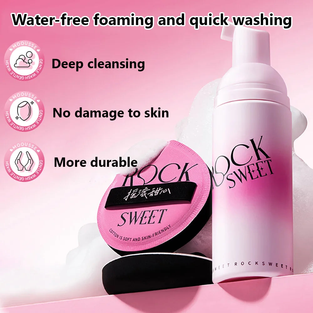 Waterless Makeup Brush Cleaning Foam (50 mL)