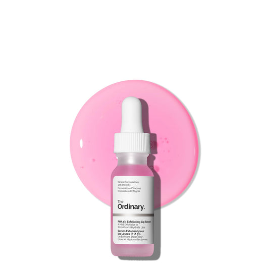 PHA 5% Exfoliating Lip Serum – Overnight Lip Treatment, 15 mL