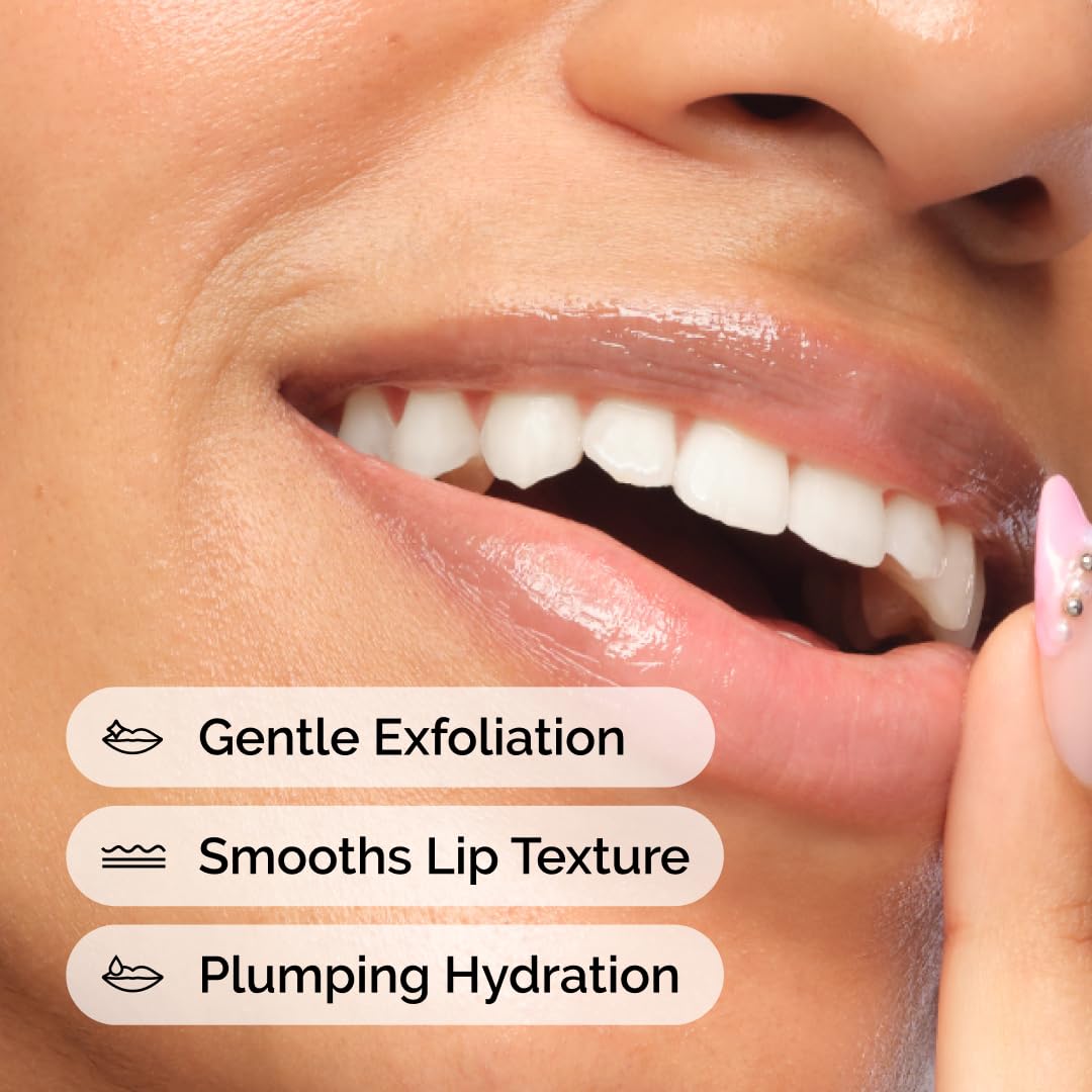 PHA 5% Exfoliating Lip Serum – Overnight Lip Treatment, 15 mL