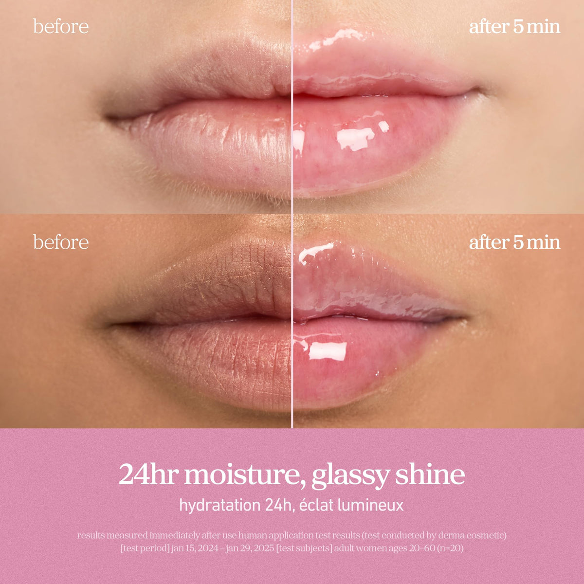 NOONI Korean Lip Oil - Applepeony - Plumping Lip Gloss