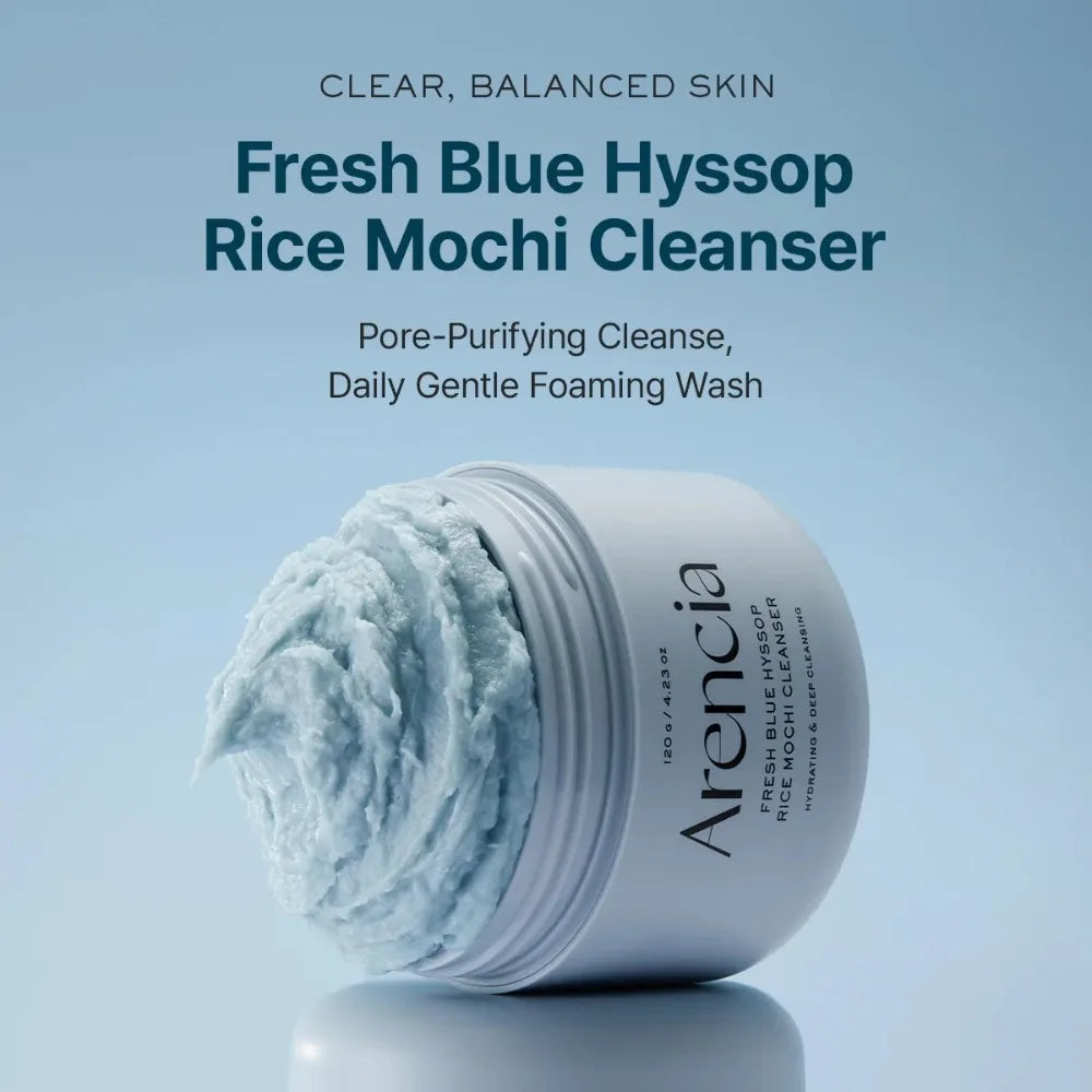 Arencia Rice Mochi Facial Cleanser 120 grams