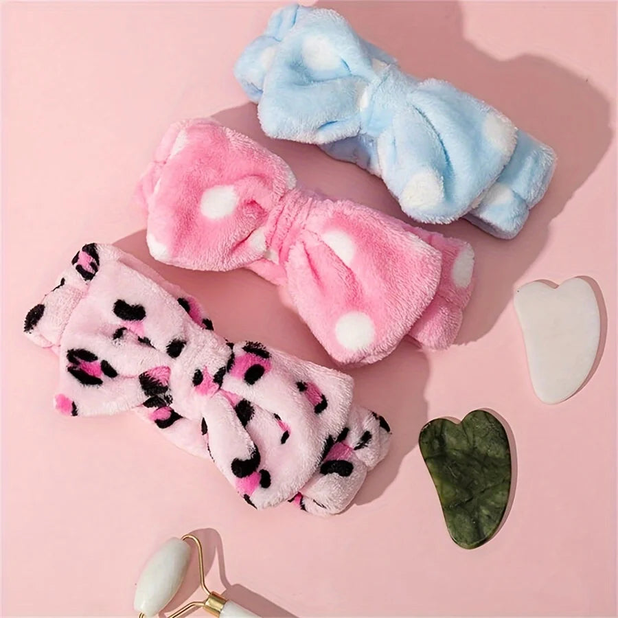 Jade Roller & Gua Sha Beauty Gift Set with Spa Headband