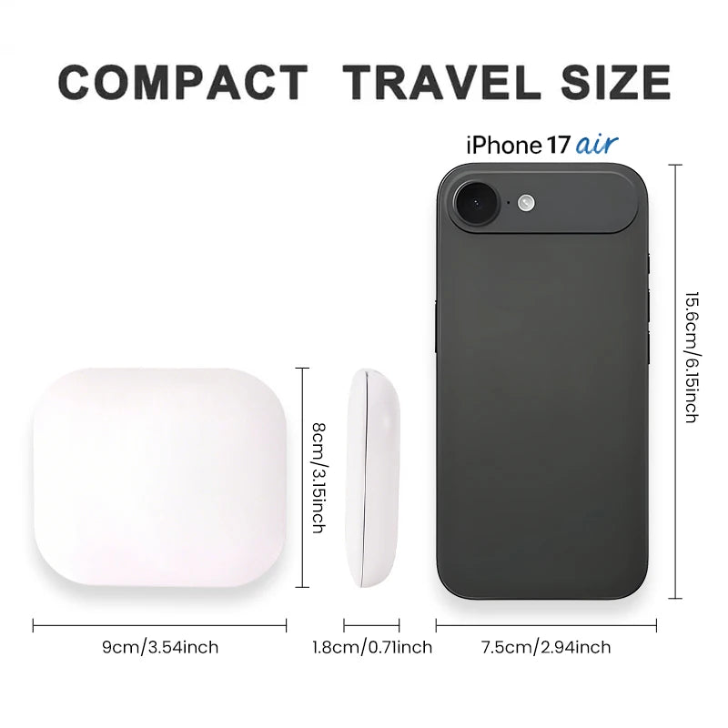 LED Compact Travel Makeup Mirror