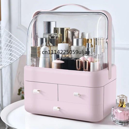 Dust-Proof Makeup & Skincare Organizer