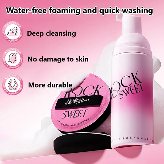 Waterless Makeup Brush Cleaning Foam (50 mL)