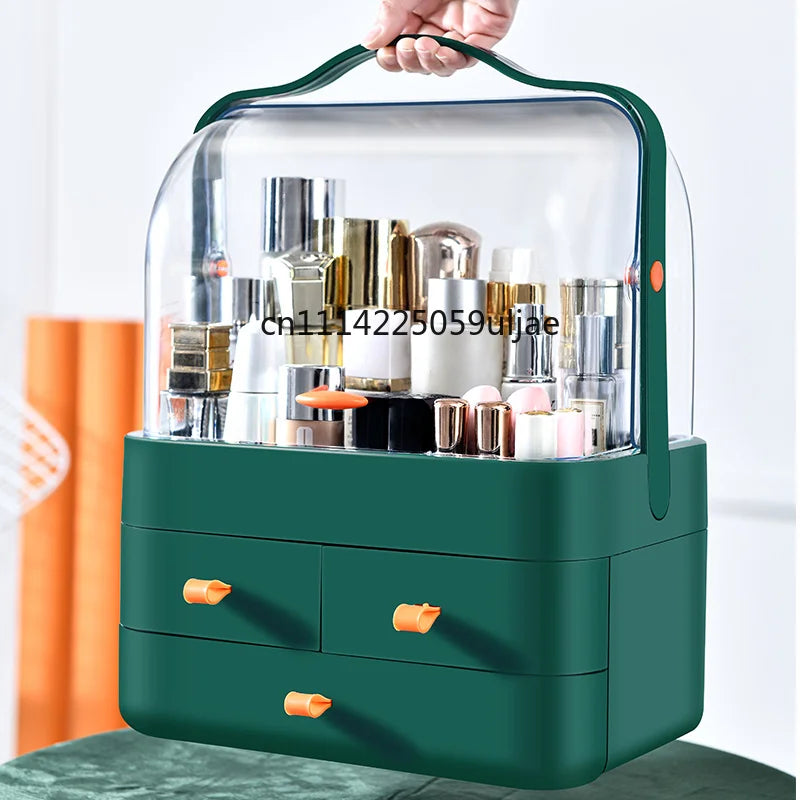Dust-Proof Makeup & Skincare Organizer